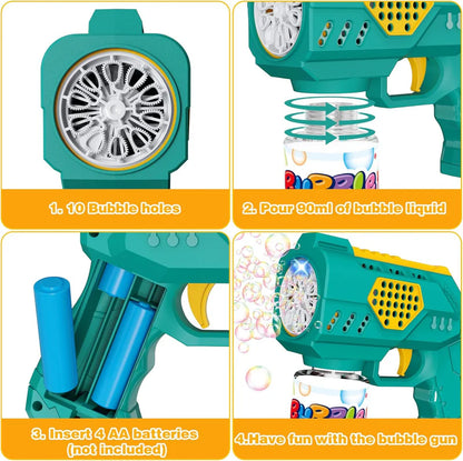 Bubble Gun | مسدس فقاعات أوتوماتيكي