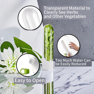 Portable Herb Keeper | حافظ الأعشاب الطازجة