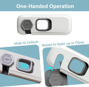 360° Rotating Safety Lock | قفل أمان للأطفال